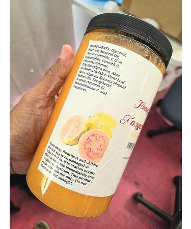 Extravaganza Nails Honey Sugar Scrub Tangerine Orange 3 lb Firming and Refreshing - Buy Online on GoSupps.com