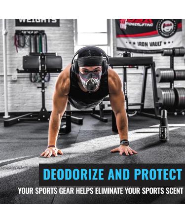 TRAININGMASK Training Mask Spray - Deodorizing Fabric Refresher for Face Masks & Gear | Fresh Scent | 1 fl oz - Buy Online on GoSupps.com