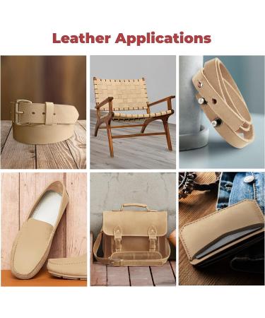 ELW Leather Blank Belt - 9-10 oz Thickness - Size 1-1/2 x72 - Vegetable Tanned Cowhide - DIY Belt Making - Crafting & Tooling - Buy Online on GoSupps.com