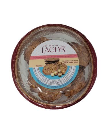 Laceys Macadamia & Milk Chocolate Cookies A Tasty Back to School Treat Great with Cofee Tea or a Scoop of Ice Cream -709g