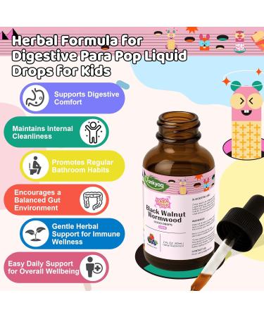 Q'ankyaq Oregano Oil with Black Seed Oil Organic Gummies and Detox Cleanse for Kids Liquid - Buy Online on GoSupps.com