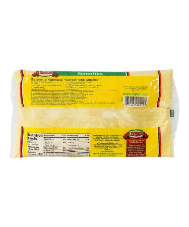 Ziyad Semolina Wheat Flour 16oz - Ideal for Stews, Soups, Baking, and More! - Buy Online on GoSupps.com