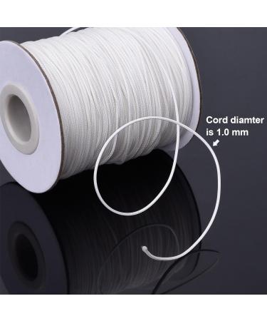 Outus 109 Yards/Roll White Braided Lift Shade Cord for Aluminum Blind Shade  Gardening Plant and Crafts (1.0 mm) - Buy Online on GoSupps.com