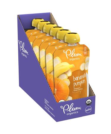 Plum Organics Stage 2 Baby Food Pouches - Fruit & Veggie Variety Pack, 3.5 oz, 18 Pack - Organic & Fresh for Babies & Toddlers - Buy Online on GoSupps.com