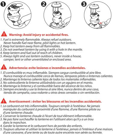 Coleman #95 Insta-Clip Mantle 2-pack (4 Total) - Accordion Shape, Easy Installation - Buy Online on GoSupps.com