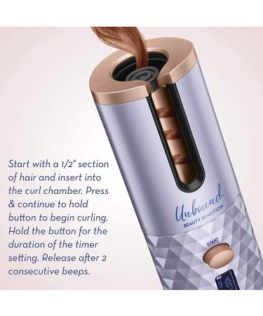 Conair Unbound Cordless Auto Curler - Rechargeable Curling Iron for Effortless Curls and Waves - Buy Online on GoSupps.com