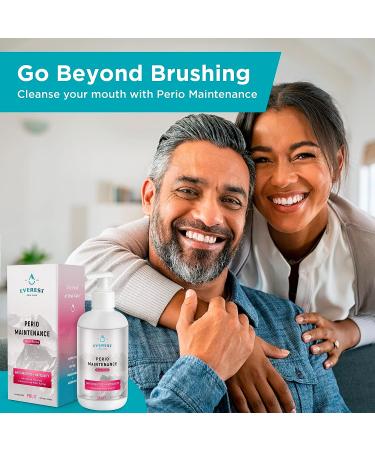 Perio Maintenance Alcohol-Free Mouthwash | Concentrated Rinse for Bad Breath, Plaque, Sensitive Teeth, Gingivitis | Fruit Punch Flavored Fluoride Rinse - Buy Online on GoSupps.com