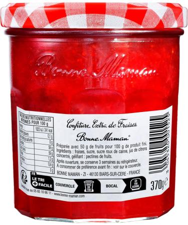 Bonne Maman Confiture Fraises 370 g 370 g (Lot de 1) - Buy Online on GoSupps.com