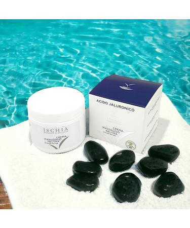  Ischia Sorgente di Bellezza ISB - Neutral massage cream with a gentler high-performance formula 250 ml with biotech hyaluronic acid based on thermal water from the island of Ischia - Buy Online on GoSupps.com