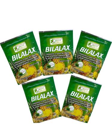 Natural medix Bilalax Colon Cleanser and Dewormer for Humans Non-Harmful Organism Cleanser- 5 Day Treatment /(5) Sachets 20gr