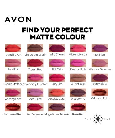 Shop Avon True Color Perfectly Matte Lipstick - Berry Blast | International Shipping Available - Buy Online on GoSupps.com