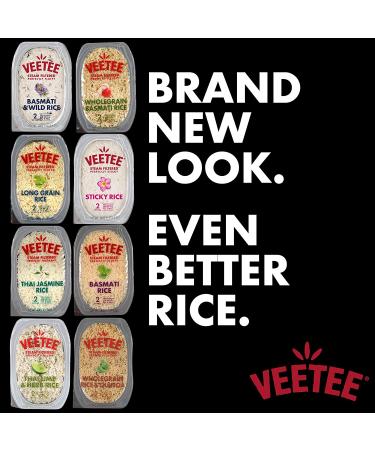 Veetee Basmati and Wild Rice Microwavable Meals - Gluten-Free Precooked Rice - 10.6oz (Pack of 6) - Buy Online on GoSupps.com