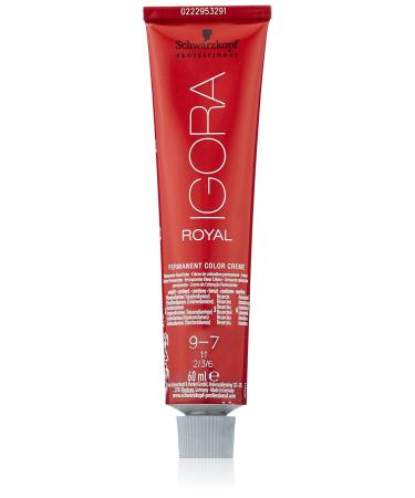 Buy Schwarzkopf Igora Royal Premium Hair Color 9-7 Extra Light Blond Copper - 60g | International Shipping Available - Buy Online on GoSupps.com