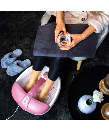 Beurer FB 35 Foot Bath - Vibration & Sparkling Massage Aromatherapy Temperature Control Magnetic Field & 3 Pedicure Attachments - International Shipping Available - Buy Online on GoSupps.com