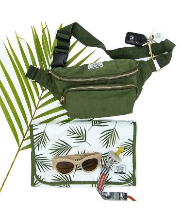 Ditty Co. Small Diaper Bag with Portable Changing Pad | Crossbody Bag for Women | Baby Travel Essentials and Pregnancy Must-Haves - Buy Online on GoSupps.com