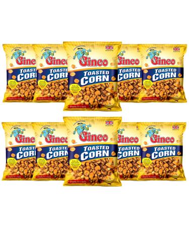 Ginco Toasted Corn 10 x 100g (1kg) Toasted Salted Crunchy Corn Snack