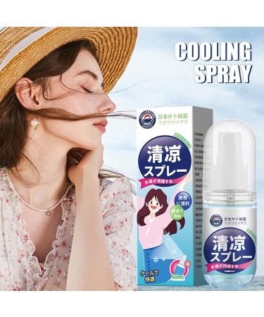Cooling Mist | 60 ml Instant Cooling Instant Natural Mist for Outdoor Sports and Hot Conditions - Buy Online on GoSupps.com