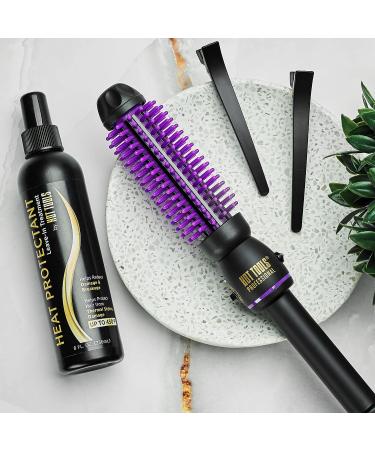 Hot Tools Pro Artist Heated Silicone Bristle Brush Styler - 1 inch | Enhance Volume and Fullness - Buy Online on GoSupps.com