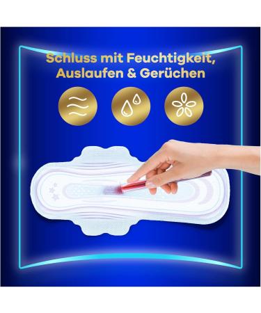 Always Ultra Secure Night Extra Women s Size 5 Giga Pack - 22 Thin Super Absorbent Odor-Neutralizing Pads with Wings - Buy Online on GoSupps.com