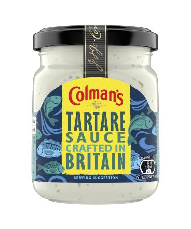 Colman's Tartare Sauce crafted in Britain the perfect condiment for fish & chips 144 g Mustard 144 g (Pack of 1)