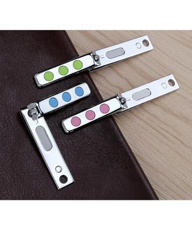 SVAASA Nail Clippers 3-Piece Hollow Nail Clippers Household Adult Stainless Steel Nail Scissors Portable Manicure Pliers - Buy Online on GoSupps.com