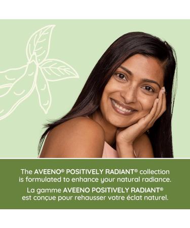 Aveeno Face Face scrub positively Radiant Skin Brightening Daily Facial Exfoliator for Dark Spots With soy extract Oil free non-comedogenic 198 Grams 198 g (Pack of 1) - Buy Online on GoSupps.com
