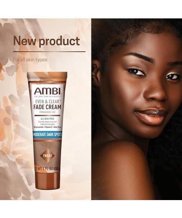 Ambi Even & Clear Fade Cream - Hydroquinone-Free Hyperpigmentation Treatment 1 Fl Oz - Buy Online on GoSupps.com