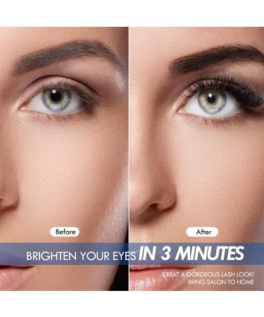 LANKIZ 12D DIY Eyelash Extension Kit for Beginners - 200 Pcs Individual Eyelashes with Glue, Tweezers - Faux Mink Cluster Lashes - 8-14mm Mix - DIY Lash Extension at Home - Buy Online on GoSupps.com