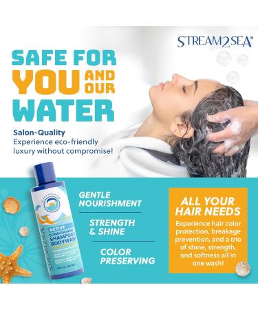 Shampoing et apr s-shampoing non toxiques gel douche 3 en 1 pour la natation Shampooing nageur sans danger pour les r cifs pour hommes femmes ou enfants - 250 ml - Buy Online on GoSupps.com