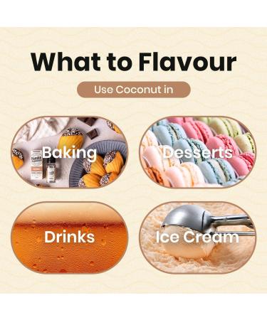 Coconut Natural Food Flavouring 15ml - Foodie Flavours - Buy Online on GoSupps.com