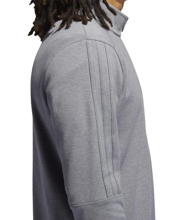 adidas Men's 3-Stripes Quarter Zip Pullover Gray XX-Large - Best Price & Free Shipping - Buy Online on GoSupps.com
