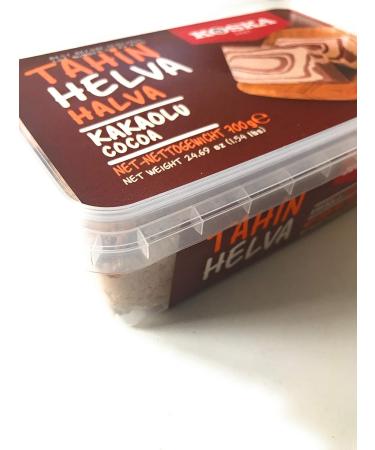 Cocoa Tahin Halva - Helva - 700g - Koska - Halal - Chocolate Halawa - Buy Online on GoSupps.com
