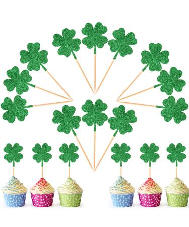 10Pcs St.Patrick's Day Cupcake Toppers