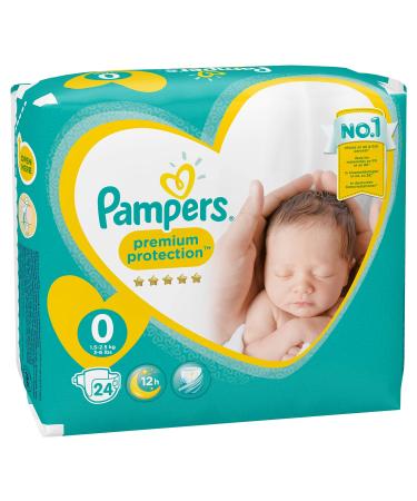 Pampers Premium Protection Diapers (Taille 0) Nappy 48