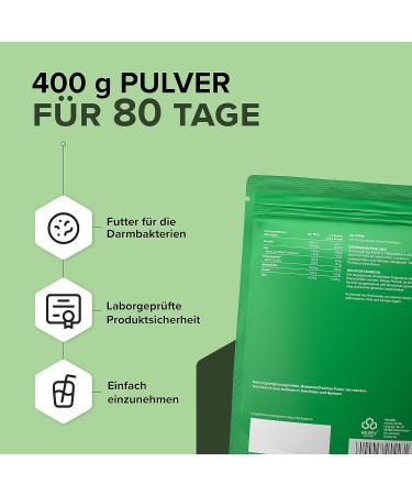 Edubily Nutrition Resistant Dextrin - 400g Fiber & Resistant Starch Type 4 | Non-GMO Corn - Food-Safe Bags & PLA Dosing Spoon Shop Internationally! - Buy Online on GoSupps.com