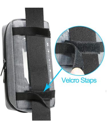 YOUSHARES Portable Insulin Travel Case - Diabetic Supplies Organizer Medical Bag (Grey) - Buy Online on GoSupps.com