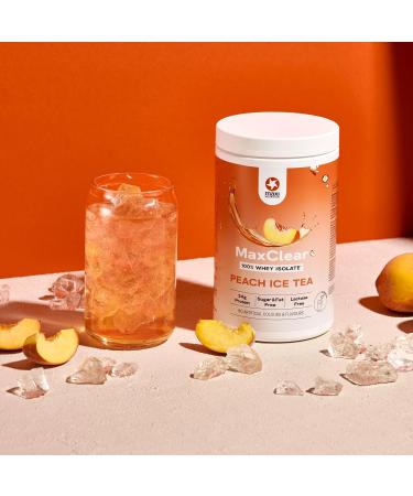  MaxiNutrition MaxiNutrition MaxClear Peach Ice Tea protein iced tea 100% Clear Whey Protein Isolate 420g 80% protein refreshing low calorie no artificial flavors - Buy Online on GoSupps.com