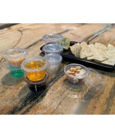 Mr. Miracle 1-Ounce Jello Shot Souffle Cups and Lids - 125 Sets Translucent Pack for Parties - Buy Online on GoSupps.com