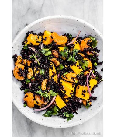ONETANG Organic Steamed Black Rice 16oz - Vegan, Gluten-Free, Non-GMO, USDA & EU Certified - Buy Online on GoSupps.com