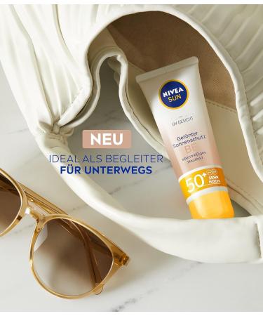 NIVEA SUN UV Face Sun Protection BB Even Skin Texture 50 ml LF50+ - Buy Online on GoSupps.com