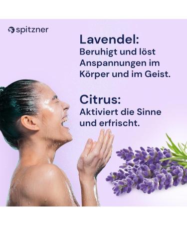  spitzner Spitzner Lavender Shower Foam 150ml A pampering shower for her with a soothing lavender aroma a gentle cleansing foam kind to the skin and vegan. - Buy Online on GoSupps.com