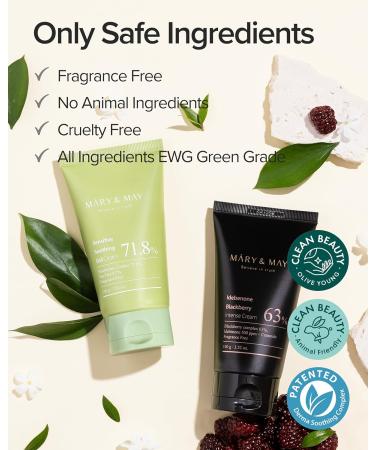Mary&May Sensitive Soothing Gel Cream - Instant Cooling and Redness Relief, Pore-Tightening Face Cream with Tea Tree and Houttuynia Cordata Extracts - No Sticky, Refreshing Finish, 3.52oz. 3.52 Ounce (Pack of 1) - Buy Online on GoSupps.com