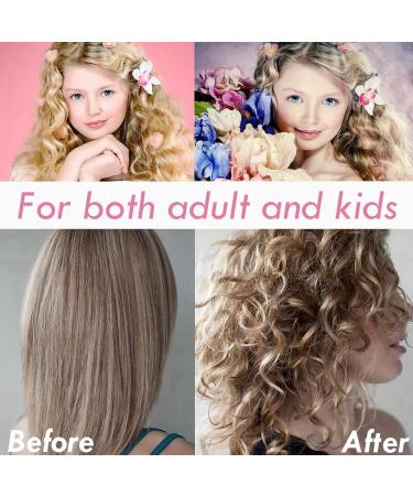 Self Grip Small Hair Curlers Self Grip Salon Hairdressing Curlers Hair Rollers Salon Hairdressing with Hair Clip Hairdressing Curlers Tools for Women (0.6 * 2.5Inch Random Color) - Buy Online on GoSupps.com