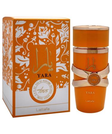 Lattafa Perfumes Yara Tous for Women Eau de Parfum Spray 3.40 Ounces / 100 ml (Pack of 4) Amber Fruity 3.4 Fl Oz (Pack of 4) - Buy Online on GoSupps.com