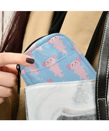 Buy Pfrewn Cute Cartoon Axolotl 7-Day Pill Organizer - Portable Travel Medicine & Vitamin Holder - Buy Online on GoSupps.com