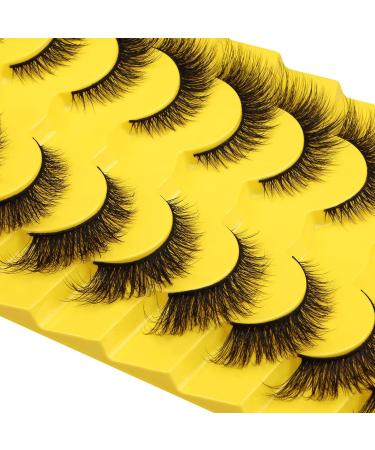 Natural Cat Eye Fluffy False Eyelashes - 9 Pairs of Wispy Mink Lashes by Zegaine | Fox Eye Effect | International Shipping - Buy Online on GoSupps.com