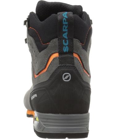 SCARPA Men's Zodiac Plus GTX Backpacking Boots, Size 10.5 Shark/Orange - Buy Online on GoSupps.com