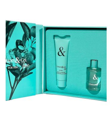 Tiffany & Co. LOVE HER Lotion 0.47 Fl Oz / 14 ml and Mini Perfume GIFT BOX MINI EDP 5 ml / 0.16 fl oz - 2 PCS SET - Buy Online on GoSupps.com