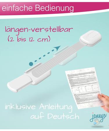 Janeyo Baby & Child Locks for Cupboards Drawers & More - Ultimate Child Safety Solution - Buy Online on GoSupps.com