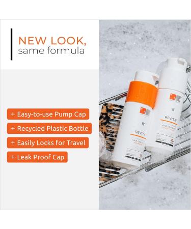 Hair Thinning & Hair Growth Kit w/Revita Hair Stimulating Shampoo and Revita Hair Growth Supplement Tablets for Men & Women (All Types of Hair Loss) - Buy Online on GoSupps.com